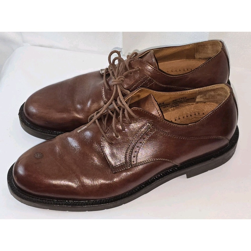 JOHNSTON & MURPHY‎ Passport Oxford Dress Shoes Mens 9 M Leather Brown Lace Up